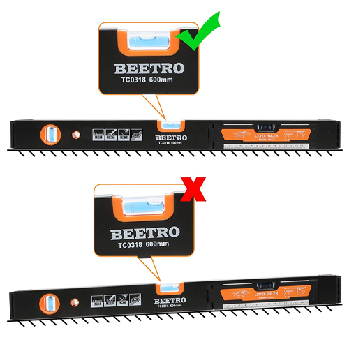 Niveau A Bulle Pour Usage Professionnel 60 CM TC0318 BEETRO