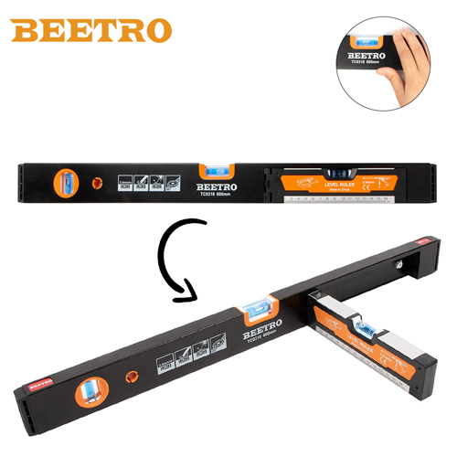 Niveau A Bulle Pour Usage Professionnel 60CM TC0318 BEETRO