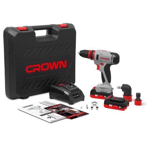 Visseuses Et Perceuses A Batterie 16v 6m Usage-Crown-CT21082HQ