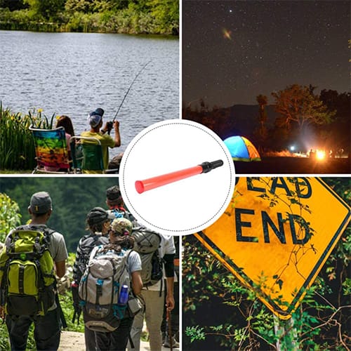 LED عصا السلامة الخارجية