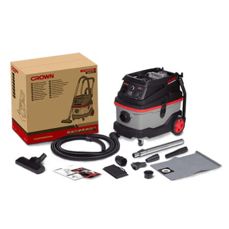 Aspirateur 30L 1600W CROWN