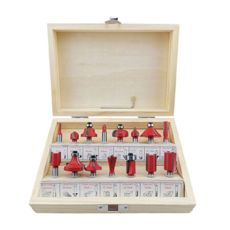 Boite De Fraises Pour Défonceuse 12pcs 1/4 "(6.35mm) BEETRO