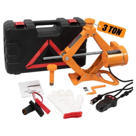Cric de voiture électrique 3 tonnes 12V