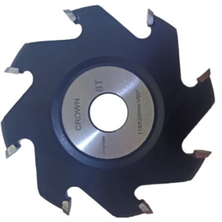 Disque Alucobond 118x20mm V90° 8T CROWN