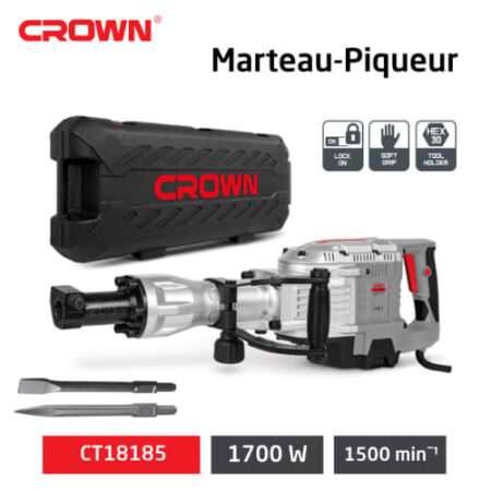 Marteau Piqueur 1700w 45j CROWN