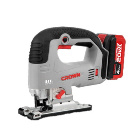 Scie Sauteuse Électrique Sans Fil 20V 4,0AH CROWN