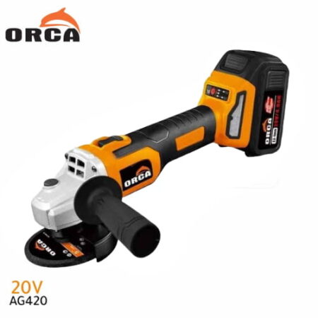 Tronçonneuse Meuleuse ans fil avec 2 batterie 20V 4Ah 8500 tr/min ORCA