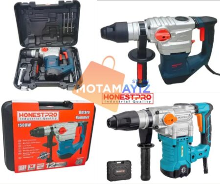 مطرقة دق دوّارة HONESTPRO بقوة 1500 واط - 🛠️ HONESTPRO Rotary Hammer 1500W