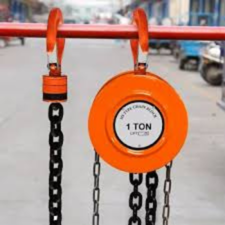 Palan à chaîne manuel -  رافعة جنزيرية يدوية