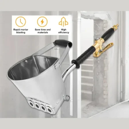 Pistolet de projection de mortier pneumatique