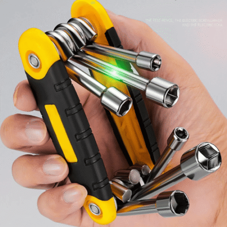 Jeu de clés hexagonales pliables