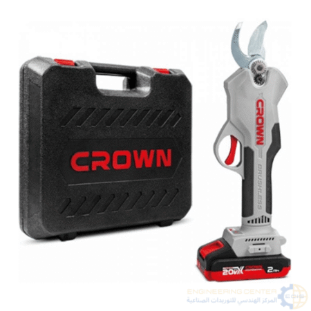 Élagueur de branches Crown 30 mm, batterie 20 V 2 A, 2 batteries avec chargeur, modèle CROWN - CT29001HX-2 BMC