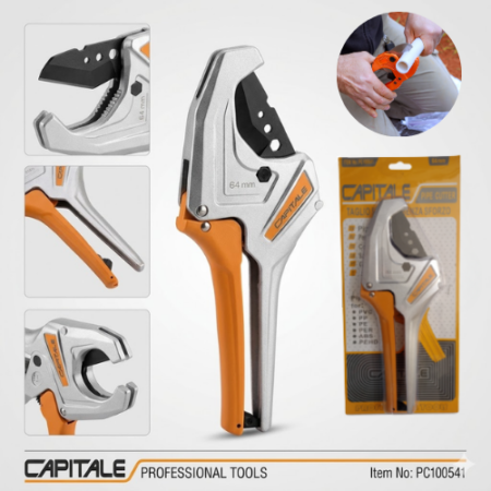Coupe-tube plastique CAPITALE – jusqu’à 64 mm