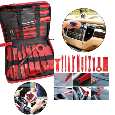 OUTIL DE DEMONTAGE GARNITURE AUTO 19PCS RD