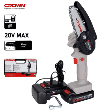 Mini tronçonneuse sans fil Crown 20 V 90 mm 2 A (Copy)