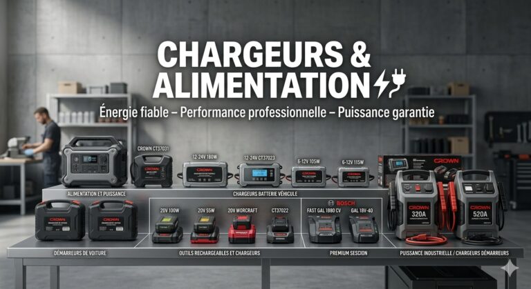 Chargeurs & alimentation