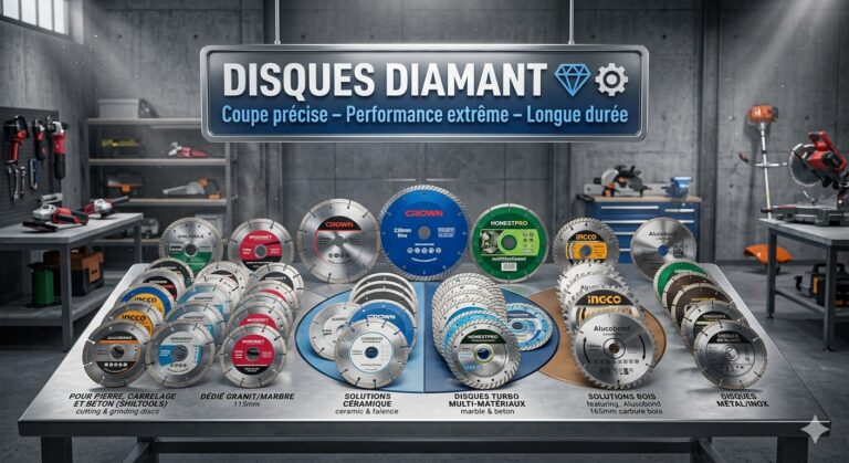 Disques diamant – pierre / carrelage / béton