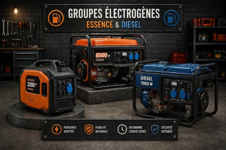 Groupes électrogènes (essence & diesel)