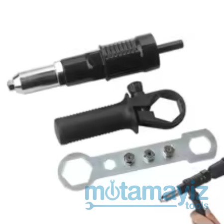 Meuleuse d’angle pneumatique DW 125 – 125 mm (11) Poignée latérale pour adaptateur de riveteuse