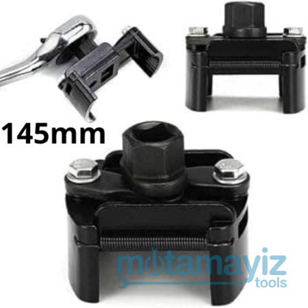 Meuleuse d’angle pneumatique DW 125 – 125 mm (12) Clé à filtre réglable 145 mm – Grand modèle