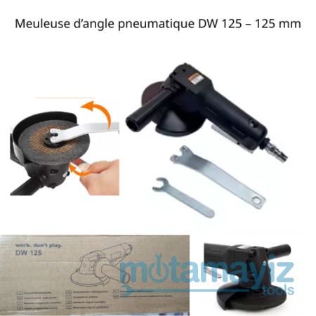 Meuleuse d’angle pneumatique DW 125 – 125 mm (2) صاروخ زاوية هوائي DW 125 – 125 مم | Meuleuse d’angle pneumatique