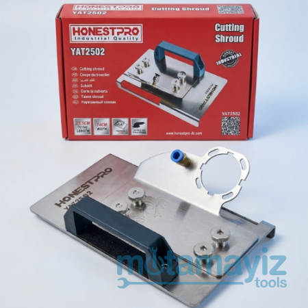 Guide de coupe à 45° pour meuleuse d’angle HONESTPRO YAT2502